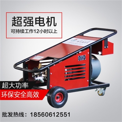 高壓水噴砂除銹清洗機(jī)不出水怎么解決？