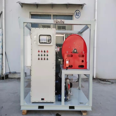 高端定制-防爆型空化射流水下清洗機組-出發(fā)！