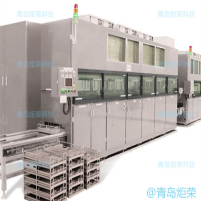 全自動超聲波清洗機(jī)用于清洗工業(yè)零件油污