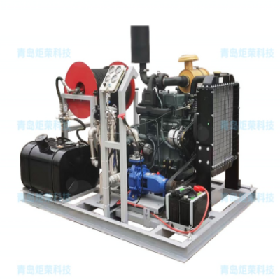 100L/min的大流量管道疏通高壓清洗機(jī)簡介